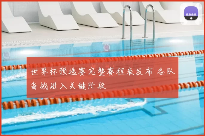 世界杯预选赛完整赛程表发布 各队备战进入关键阶段