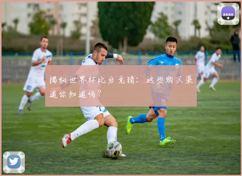 揭秘世界杯比分竞猜：这些购买渠道你知道吗？