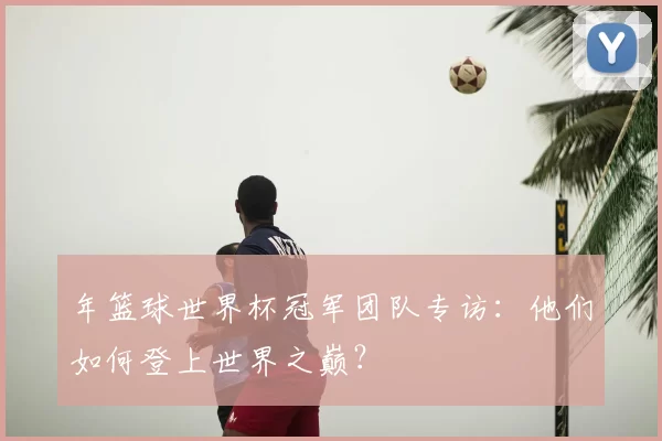 年篮球世界杯冠军团队专访:他们如何登上世界之巅?